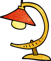 Cartoon-Doodle-Funky-Lampe png