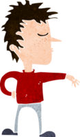 cartoon man die kampgebaar maakt png