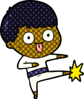 Cartoon-Mann starrt png