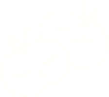 dibujo de tiza de manzana png