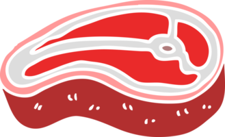 cartoon doodle tasty steak png