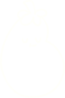 dessin à la craie d'aubergine png