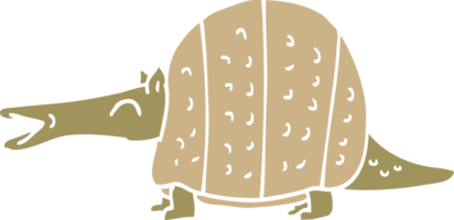 cartoon doodle armadillo png