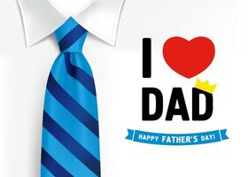 Father's day cute postcard. Creative congrats. Holiday banner. vector
