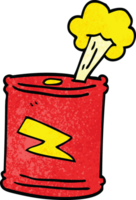 cartoon doodle fizzy drinks can png