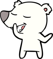 cartone animato orso polare png