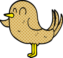 Cartoon-Doodle-Gartenvogel png