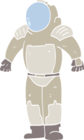 flache farbe illustration cartoon space man png