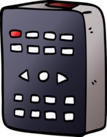 cartoon doodle remote control png