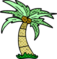 Cartoon-Doodle-Palme png