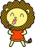 happy cartoon lion png