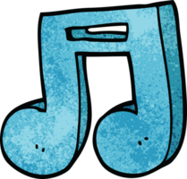 cartoon-doodle-musiknoten png