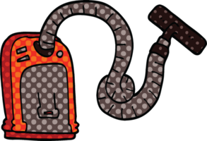 comic book style cartoon vacuum cleaner png