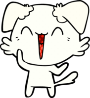 happy little dog cartoon png