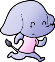 cute cartoon elephant png