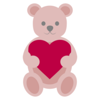 teddybeer met hart png