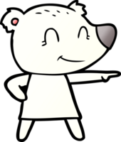 cartone animato orso polare png