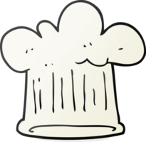 hand drawn cartoon chef hat png