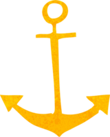 cartoon anchor symbol png