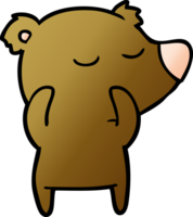 personnage de dessin animé d'ours png