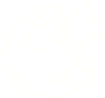 dibujo de tiza de galleta png