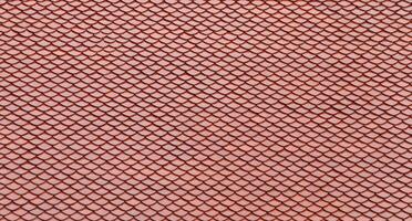 Red ceramic tiled texture or background photo