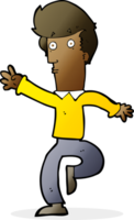 cartoon rushing man png