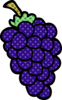 cacho de uvas de desenho animado png