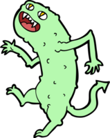 cartoon dancing monster png