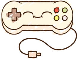 Gamecontroller-Kreidezeichnung png