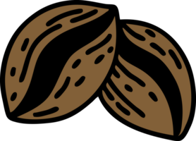 tattoo in traditional style of coffee beans png