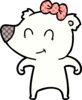 polar bear cartoon png