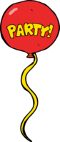 tekenfilm partij ballon png