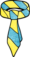 cartoon doodle tie png