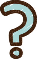 Question Mark Chalk Drawing png