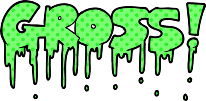 cartoon gross symbol png