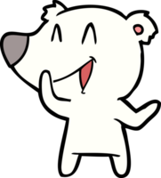 cartone animato orso polare png