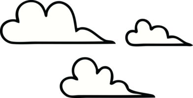 carino cartone animato di un' nube png