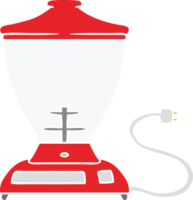 hand drawn cartoon doodle of a food blender png