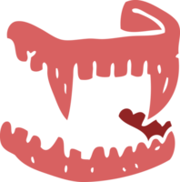 presas de halloween doodle de desenho animado png