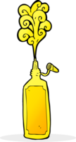 cartoon mustard bottle png