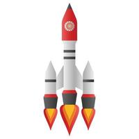 Rocket Launch Illustration vector