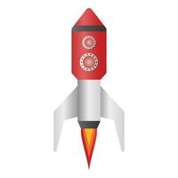 Rocket Launch Illustration vector