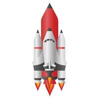 Rocket Launch Illustration vector