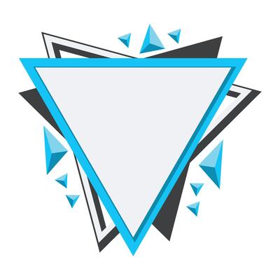 Modern Triangle Frame