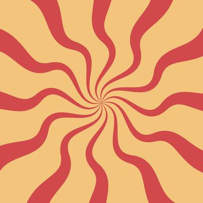 Retro Pop Art Comic Radial