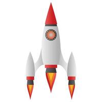 Rocket Launch Illustration vector