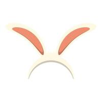 Pascua de Resurrección conejito orejas ilustración vector