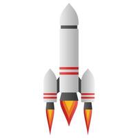 Rocket Launch Illustration vector