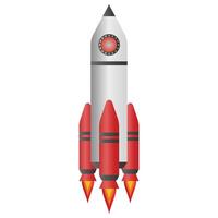 Rocket Launch Illustration vector